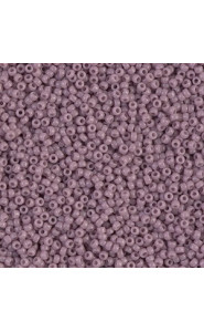 Miyuki rocailles Perlen 15/0 - Opaque mauve 15-410